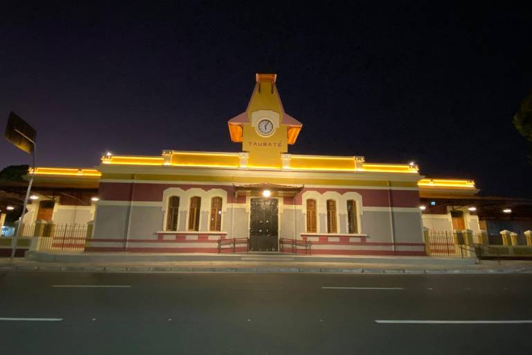 Estação ferroviária de Taubaté, já restaurada