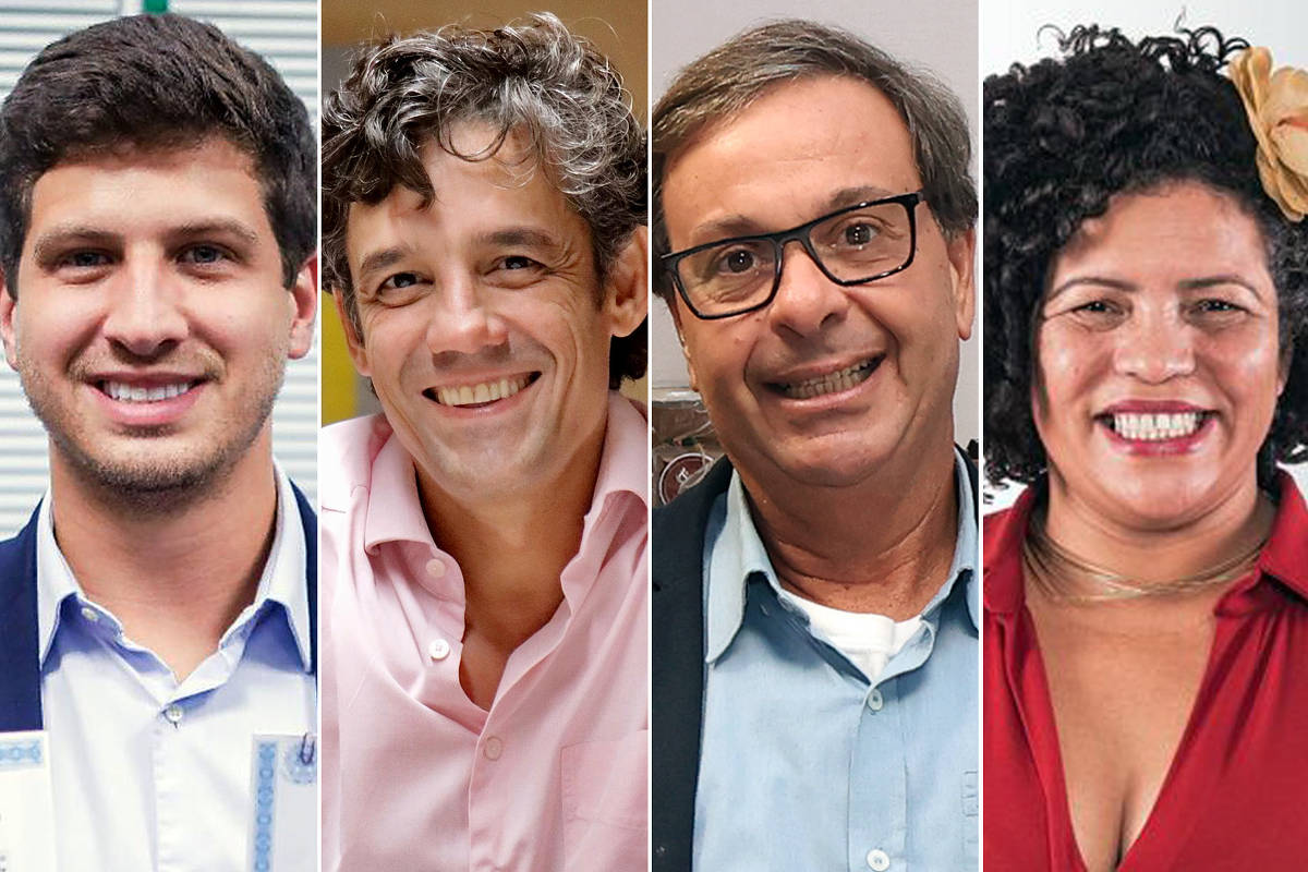 Candidatos à Prefeitura do Recife em 2024 05/07/2024 Recife