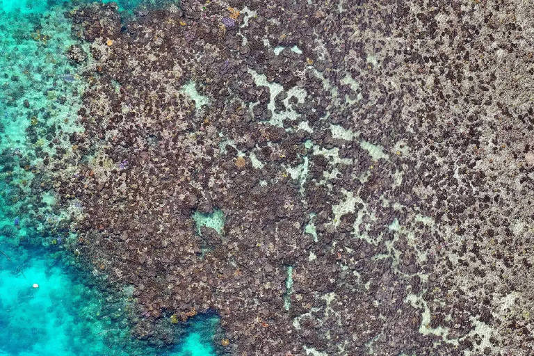 Novas imagens de drone revelam 97% dos corais mortos em recife australiano