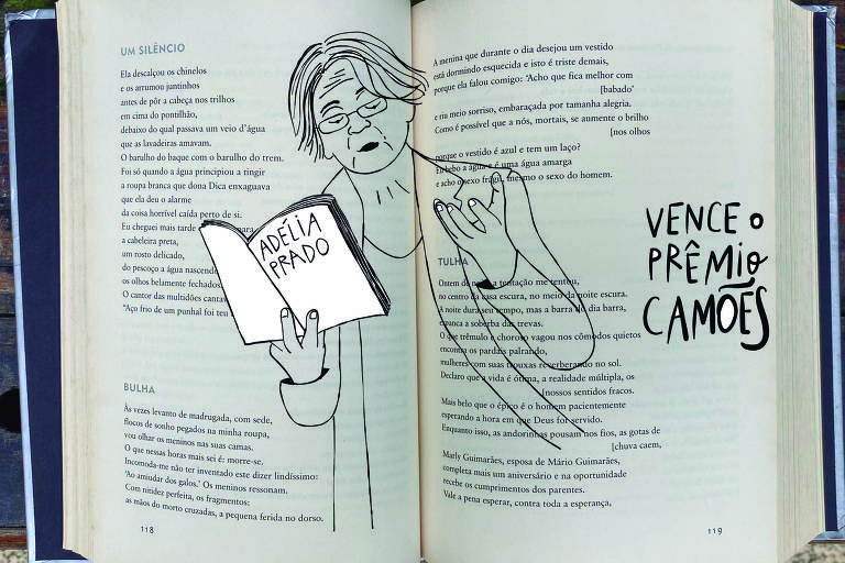 Adélia Prado consegue até calçar chuteiras em Camões com sua literatura