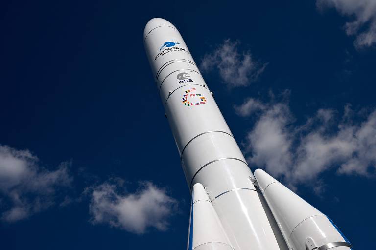 Foguete Ariane 6 está pronto para o lançamento na Guiana Francesa