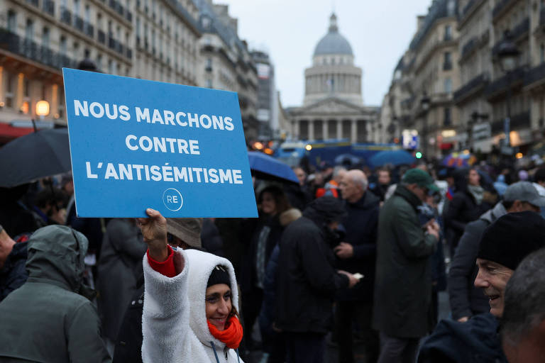 Antissemitismo aumentou na Europa após início da guerra na Faixa de Gaza, diz relatório