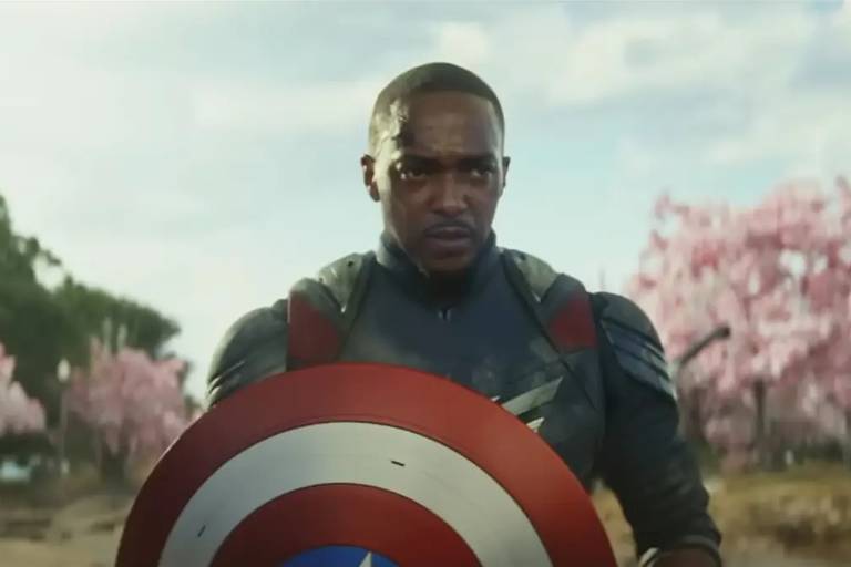 Anthony Mackie surge como Capitão América e enfrenta Hulk Vermelho; veja trailer