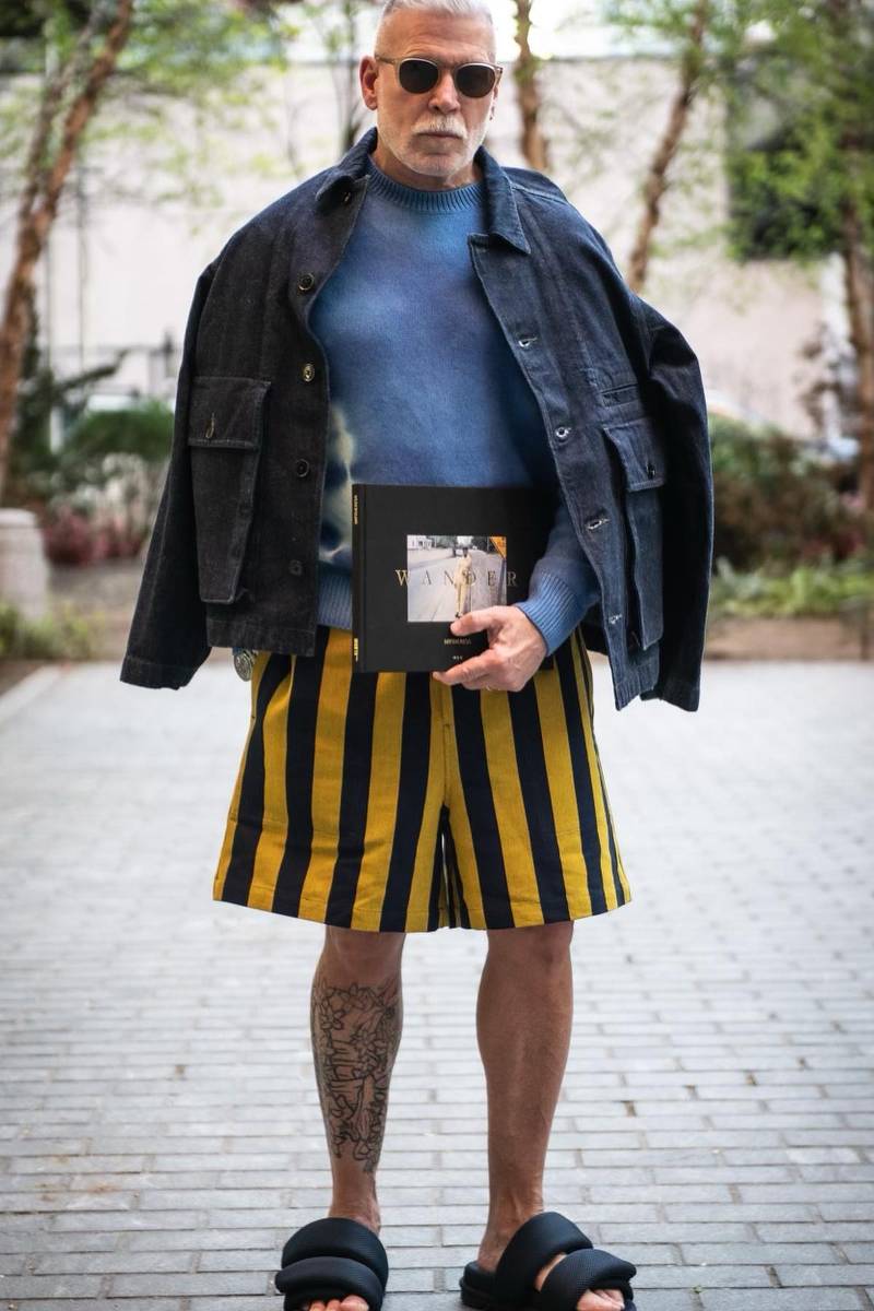 Imagens do consultor de moda Nickelson Wooster 12/07/2024 F5 Fotografia Folha de S.Paulo