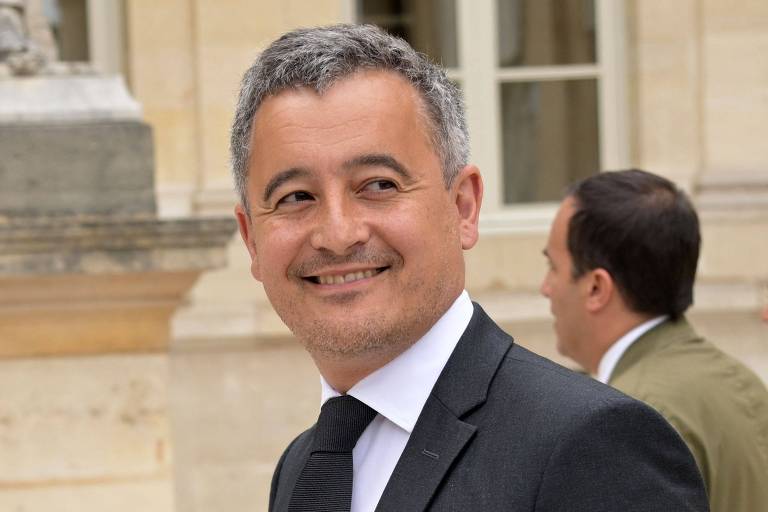 Gérald Darmanin, ministro do Interior da França; ele foi eleito deputado