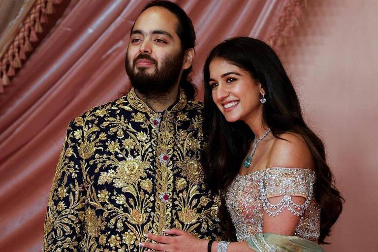 Famosos e políticos chegam à Índia para casamento de herdeiros bilionários