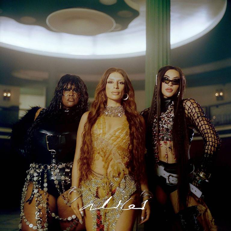 Capa do single 'Alibi', de Sevdaliza com Pabllo Vittar e Yseult