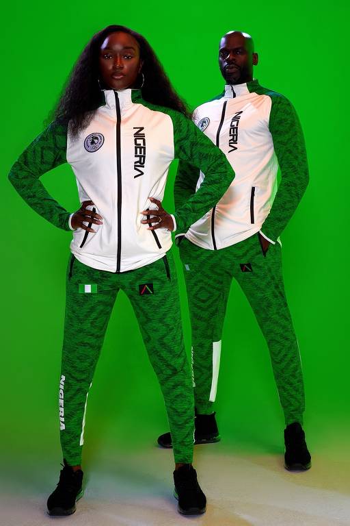 Uniforme da delegação da Nigéria