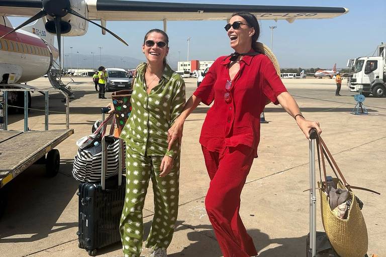 Ingrid Guimarães e Mônica Martelli divertem seguidores com diário de viagem pela Europa