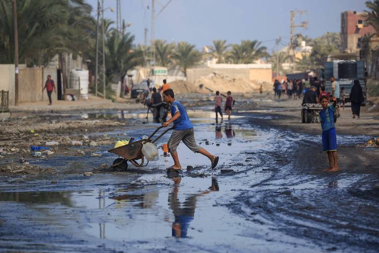 OMS está 'muito preocupada' com possíveis epidemias em Gaza
