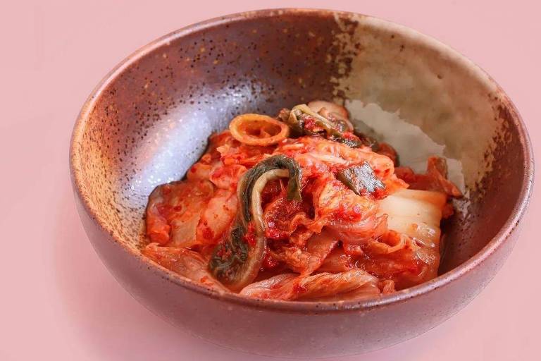 Tijela com kimchi