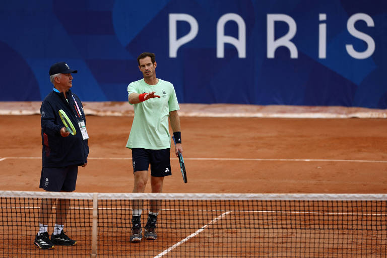 Bicampeão olímpico, tenista Andy Murray desiste do torneio de simples em Paris-2024