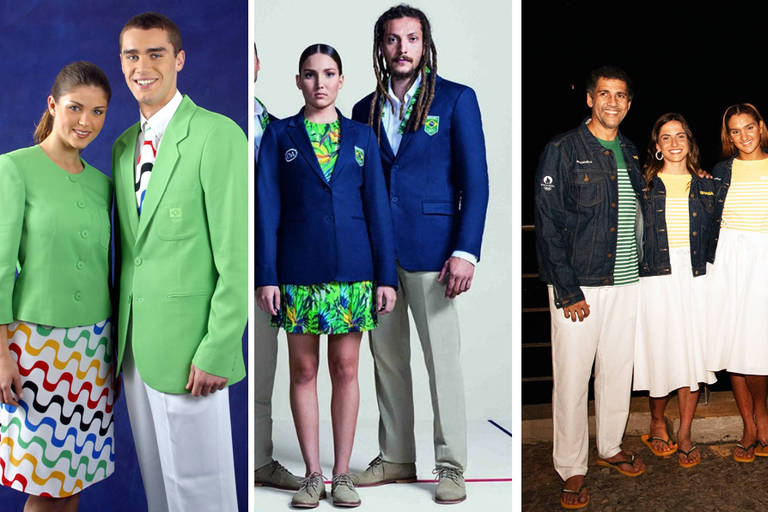 Relembre os uniformes usados pelo Brasil para as aberturas de Olimpíadas desde 2000