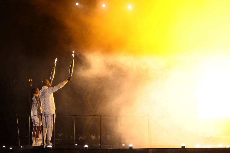 Veja fotos da abertura das Olimpíadas de Paris-2024