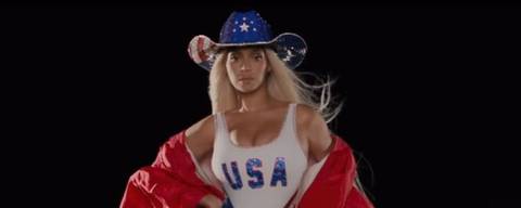 A cantora Beyoncé publica comercial para exaltar atletas americanos das Olimpíadas
