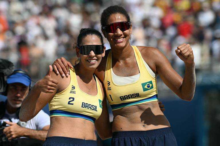 Vôlei de praia feminino: Brasil x Egito