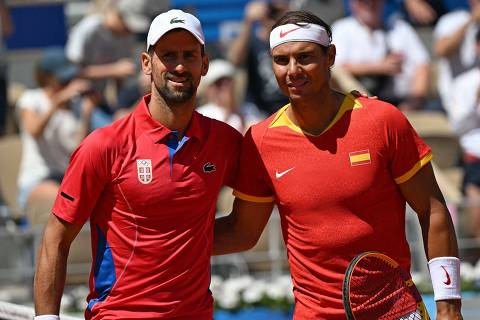 No duelo 60, Djokovic e Nadal emocionam Paris