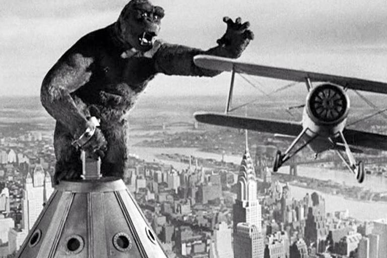 Cena do filme "King Kong" (1933)