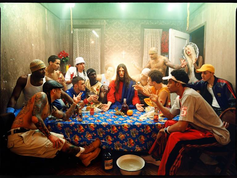 'Jesus is My Homeboy: Last Supper', fotografia de David LaChapelle