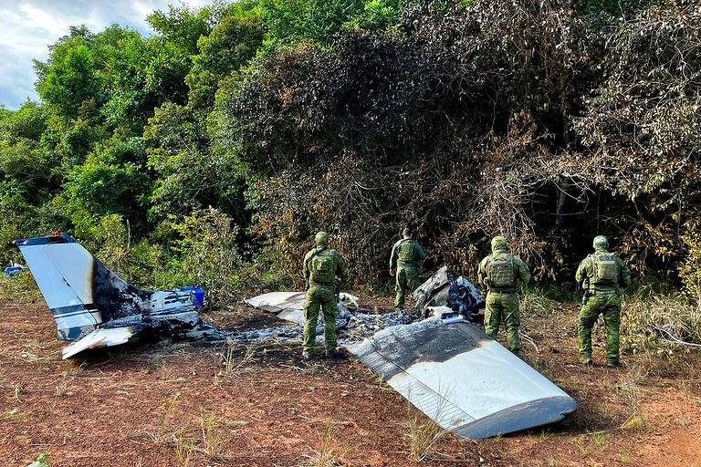 Veja imagens de interceptações aéreas no Brasil