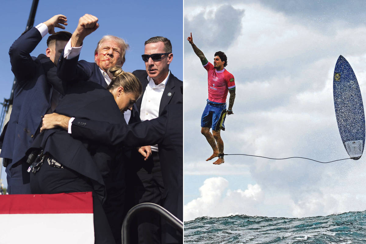 Silas Martí: Fotos de Gabriel Medina e Trump mostram como se captura um momento