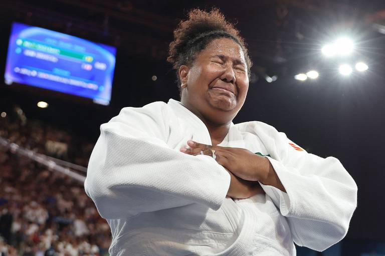 Beatriz Souza, medalha de ouro no judô em Paris-2024