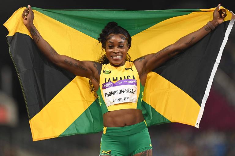 Elaine Thompson-Herah foi ouro em Tóquio e superou recorde de 1988