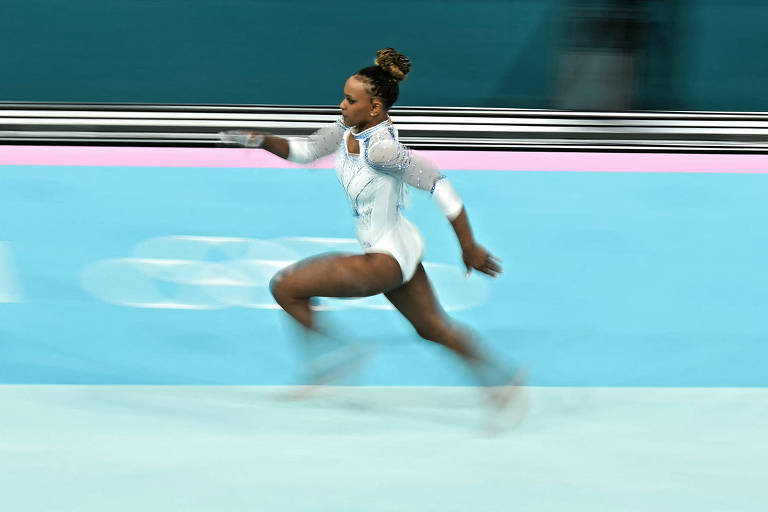 Veja fotos de Rebeca Andrade na final de salto da ginástica