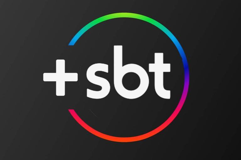 Logo do +SBT, novo serviço se streaming do canal