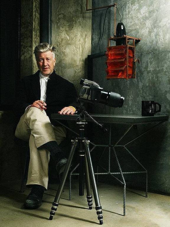 David Lynch em cena do documentário 'David Lynch - The Art of Life'