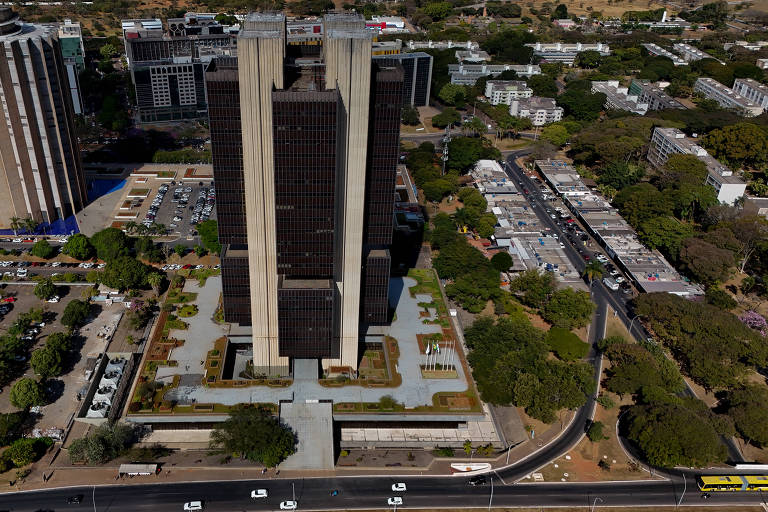 Fachada da sede do Banco Central do Brasil, em Brasília