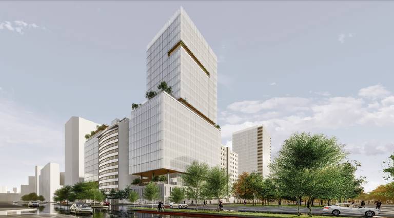 Prédios de diferentes tamanhos e que podem ser construídos por etapas fazem parte do projeto do arquiteto Pablo Chakur para a nova sede do governo paulista