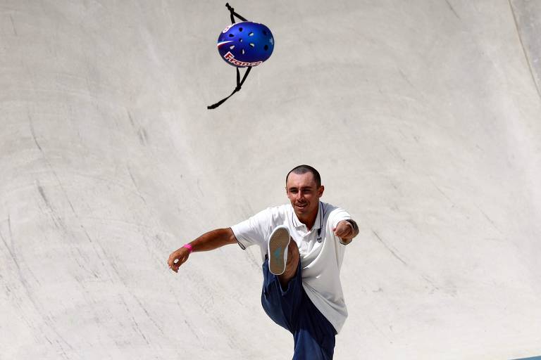 Tênis de mesa, atletismo e vôlei de praia; veja imagens desta quarta-feira (7)