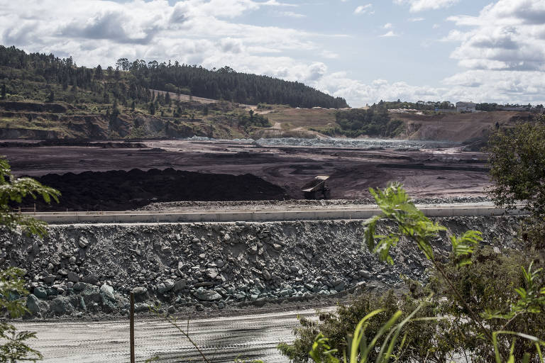 Complexo minerário da Vale em Itabira, cidade onde a mineradora nasceu