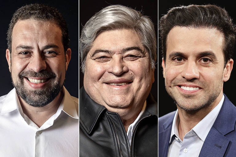 Datafolha: Boulos (35%), Datena (31%) e Marçal (30%) são os mais rejeitados em SP