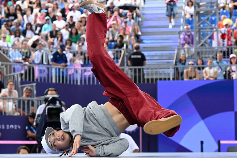 Competição de breaking em Paris