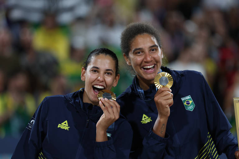 Veja imagens dos medalhistas brasileiros nas Olimpíadas de Paris