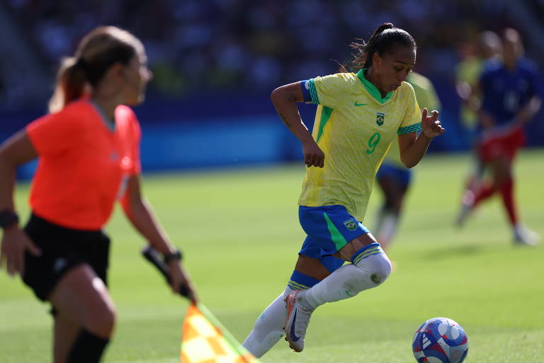 Final do futebol feminino entre Brasil e Estados Unidos