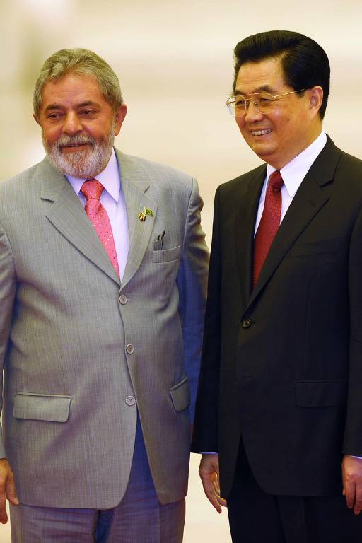 Lula chega à China e se encontra com outros líderes para assistir à cerimónia de abertura dos Jogos Olímpicos de Pequim 2008