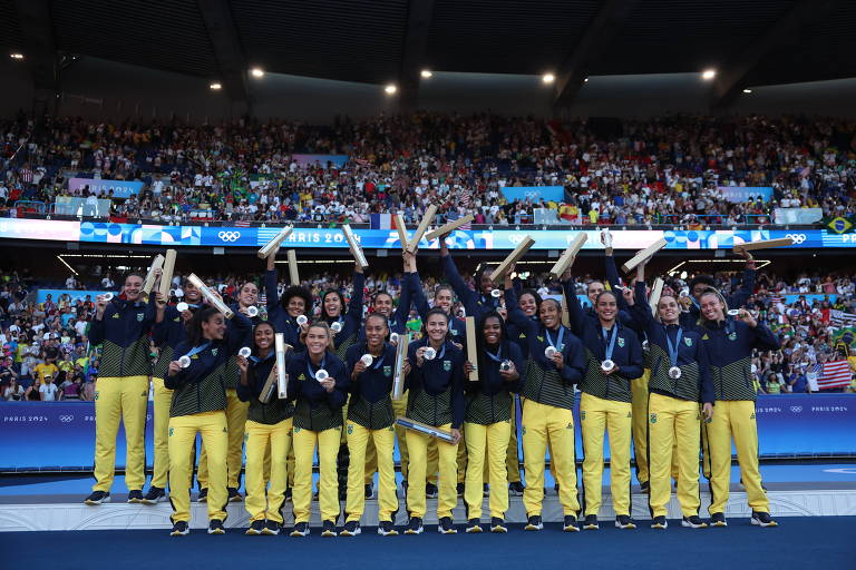 Os medalhistas brasileiros nas Olimpíadas de Paris