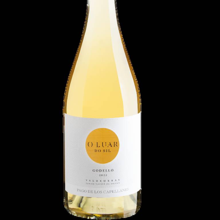 Vinho branco espanhol O Luar do Sil Godello Valdeorras D.O. 2022 