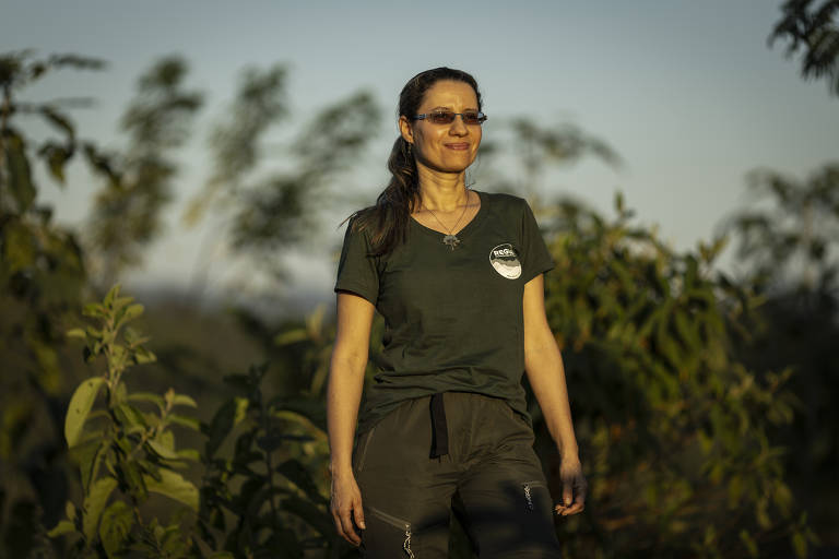 Aline Damasceno de Azevedo, engenheira florestal da ONG