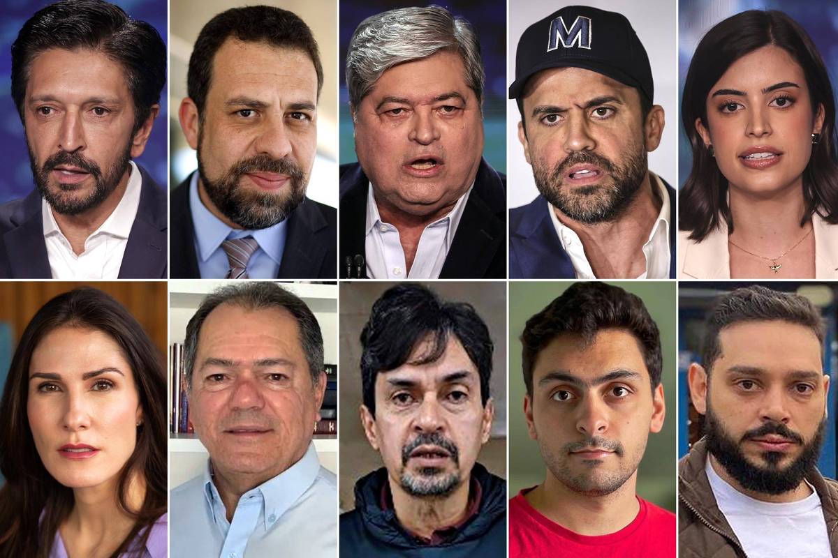 Eleição 2024 quais os candidatos a prefeito de São Paulo 18/04/2024