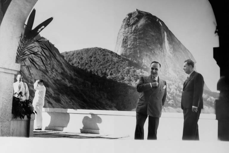 Getúlio Vargas no Rio de Janeiro em 1941