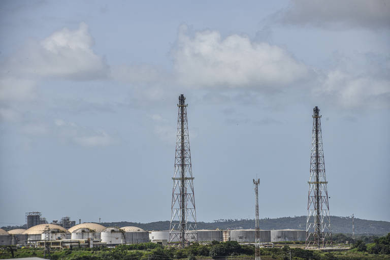 Complexo Industrial Portuário de Suape, onde fica a refinaria Abreu e Lima, em Ipojuca (PE)
