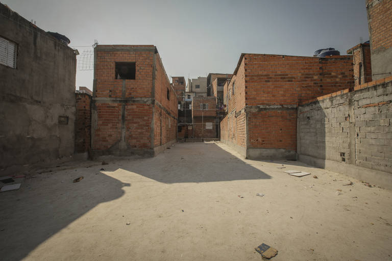 Área de lazer construída pela comunidade Vila Sílvia, na zona leste de São Paulo