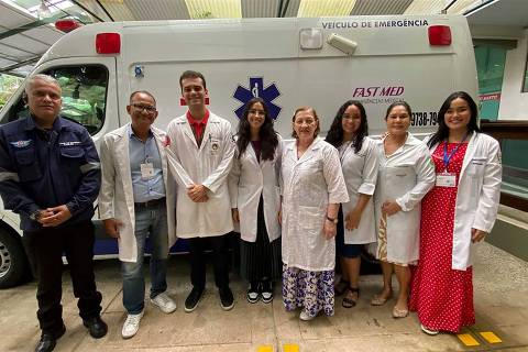 O posto médico da Maranata é atendido por voluntários de diversas áreas da saúde