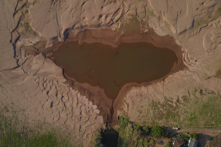 Estragos no solo afetam propriedade de Fabio Scheibel, do município de Cruzeiro do Sul (RS)
