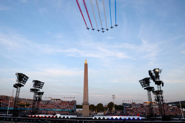 Veja imagens da cerimônia de abertura dos Jogos Paralímpicos de Paris