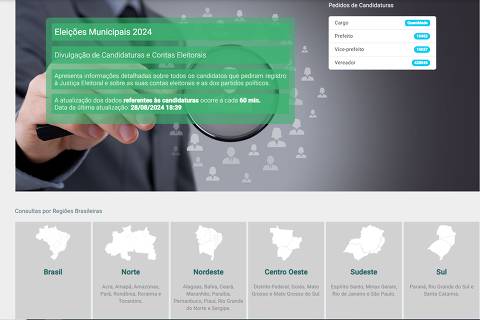 TSE expõe indevidamente dados pessoais de candidatos e corrige falha após alerta